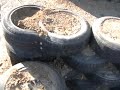 Earthship Construction, How to pack a tire