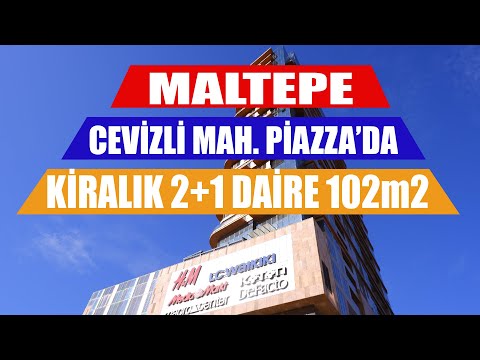 Maltepe Piazza'da Kiralık 2+1 Daire 102 m2