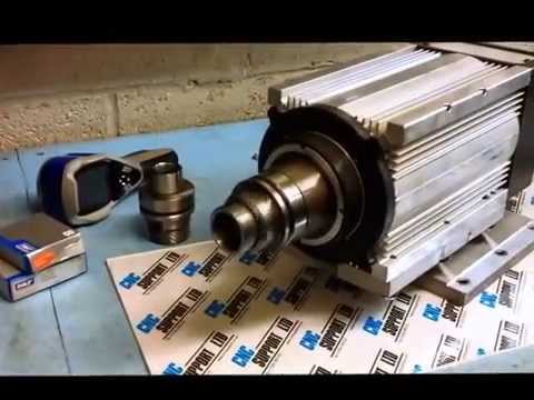 how to rebuild a cnc spindle