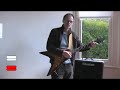 Jon Case demonstrates the JV archtop guitar Jon Case demonstrates the JV archtop guitar