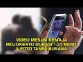 VIRAL Video Mesum Remaja Mojokerto Durasi 1 Menit