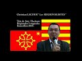 Christian LACOUR,LES REGIONALISTES LANGUEDOC ROUSSILLON.mpg