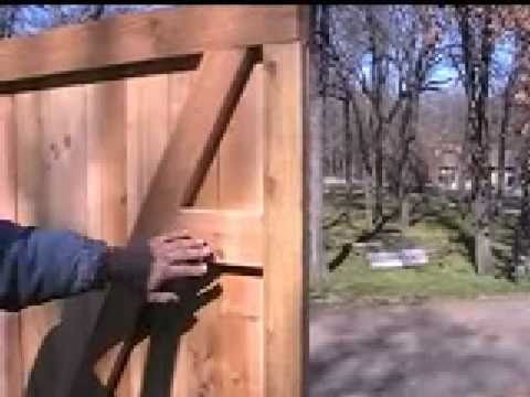 how to build a z brace door