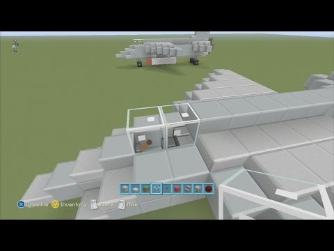 how to make a jet in minecraft