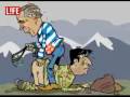 Saakashvilli bush Georgia war Russia Osetia