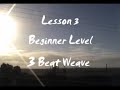 poi lesson learn tutorial kiwido 3 beat weave spongle cone pois fire flag glowstringing glowsticking twirling spinning