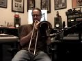 Fat Lip for solo trombone