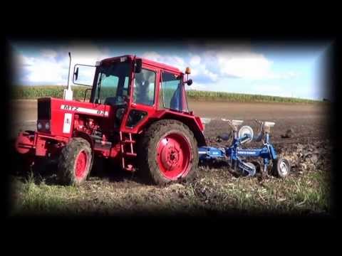 Mtz82 - Orka pod rzepak oraz testy kolczatki i pługu po przeróbkach. Jak wdać MTZ sobie radzi nawet w trudnych warunkach choć przez swój leki przód traci dużo mocy a...