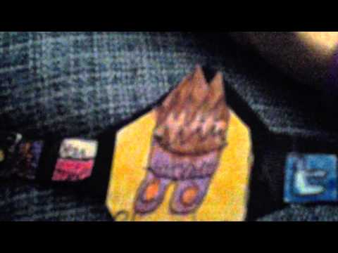 how to make zack ryder belt