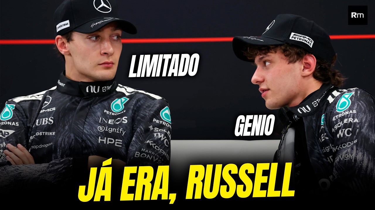 ENTENDA COMO ANTONELLI ESTÁ DESTRUINDO GEORGE RUSSELL EM SEU 2º ANO DE F1