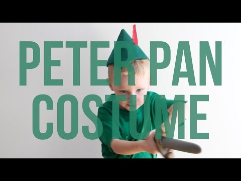 Disney's Peter Pan No Sew Halloween Costume for Kids