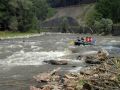 Rafting on Jiu-july 2009