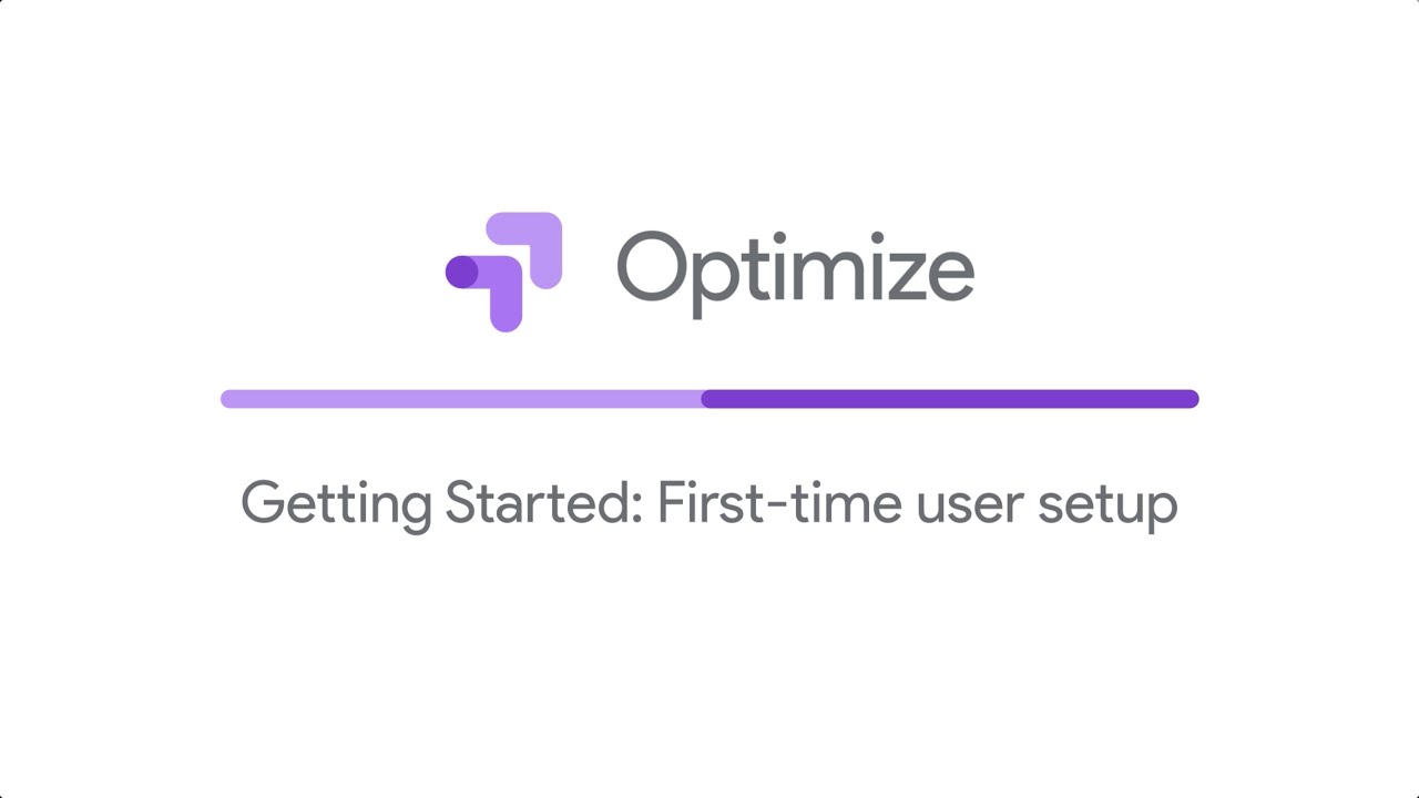 Set up your account: Shows you how to link to Google Analytics and get your site ready to run tests