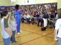 KISS 98.5 Brings a Harlem Globetrotter to School KISS 98.5 Brings a Harlem Globetrotter to School