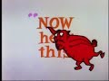 \"Now Hear This\" 1962 Chuck Jones Cartoon \"Now Hear This\" 1962 Chuck Jones Cartoon