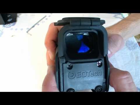 how to remove eotech hood