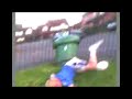 Henry Running Into A Bin