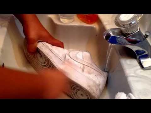 how to whiten nike air force 1