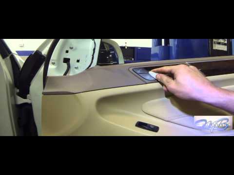 how to remove mercedes ml door panel