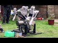 The "Flying Millyard" V Twin first test run