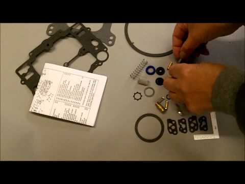 how to rebuild a edelbrock carburetor