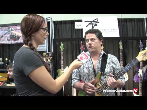 Summer NAMM '14 - Alex Scott Custom Guitars Jet Demo