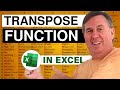 videos de MrExcel's Learn Excel #841 - Transpose Formula II