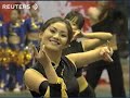 Beijing 2008 Olympic Cheerleaders Compete
