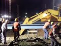 Excavadoras trabajando en P.B.N.-F.Varela
