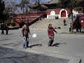 Tai Chi ball play in Beihai park Tai Chi ball play in Beihai park