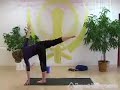 Vinyasa Yoga Poses : Triangle to Moon Move in Vinyasa Yoga