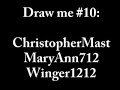  Drawing Protrait ChristopherMast MaryAnn712 Winger1212