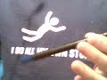 Pen through paper revealed