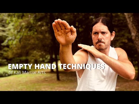 Empty Hands Techniques - Kali Eskrima Arnis