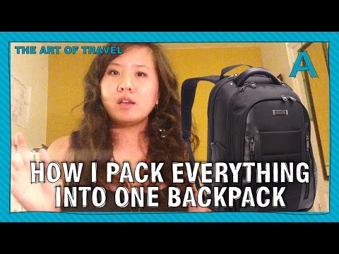 how to pack efficiently for a trip
