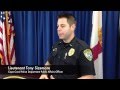 Lt. Sizemore Talks About Burglary Arrest from ...
