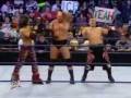 The miz and John Morrison Mess around with Festus on Smackdown