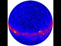 GLAST first light all sky map