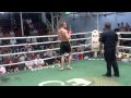 Stuart (Tiger Muay Thai) wins via knee KO @ Bangla Thai Boxing Stadium