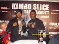 kimbo vs tank abbott, press conference