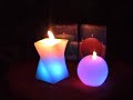 Color Changing Candles - Light em and watch em - Change!