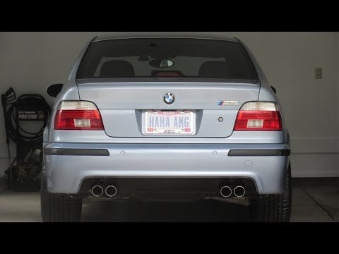 BMW E39 M5 Rear Bumper Replacement DIY