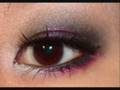 Dark Smokey Navy and Pink Eye Makeup Tutorial