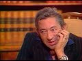 fin septembre 1989 serge gainsbourg est re�u par patrick sabatier pour la premi�re de et si on se disait tout... sur tf1, et, en effet, il ne cache pas grand-chose: 