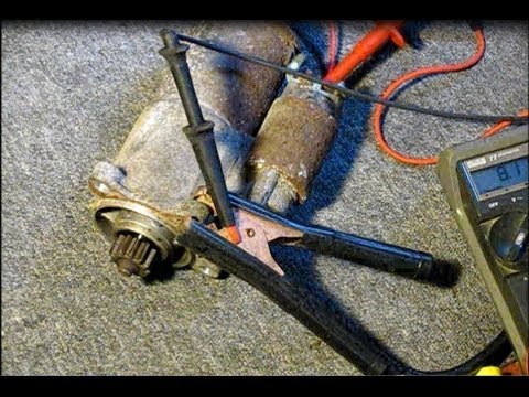 how to remove starter from ford f-150