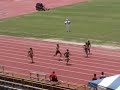 Terry Skinner wins 55-60 year old masters race over 100m Terry Skinner wins 55-60 year old masters race over 100m