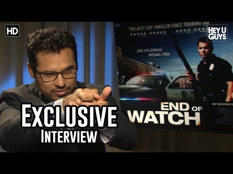 Michael Peña Interview - End of Watch