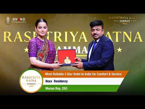 Noxx Residency Wins Most Reliable 3 Star Hotel in India for Comfort & Service at RRS 2026