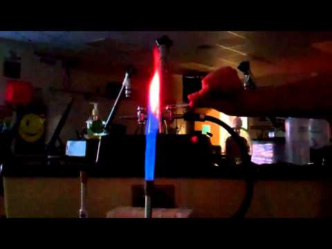 how to flame test