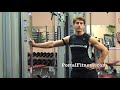 Ejercicio de Jalón con Agarre Inverso Supino.